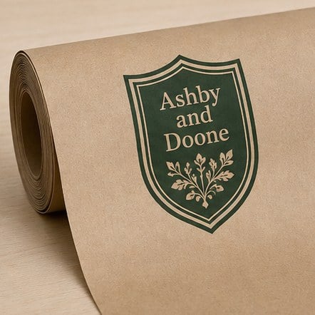Custom Kraft Wrapping Paper