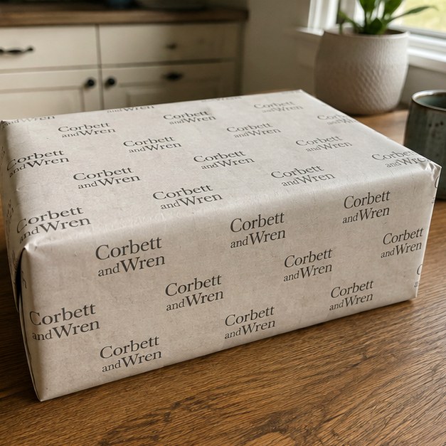 Custom wrapping paper — customer photo