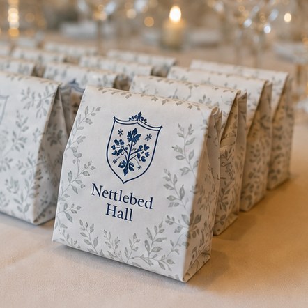 Customized wrapping paper for weddings and events